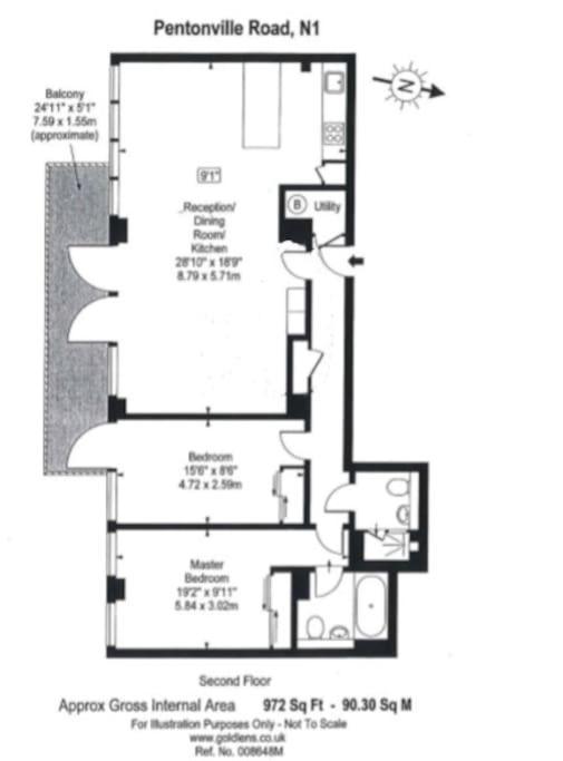 Luxurious Flat Sunny, Quiet, Design, Lift, Balcony Apartment London Exterior photo